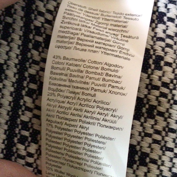 S. Oliver Cotton blend open front jacket, size 6, New - Picture 8 of 8